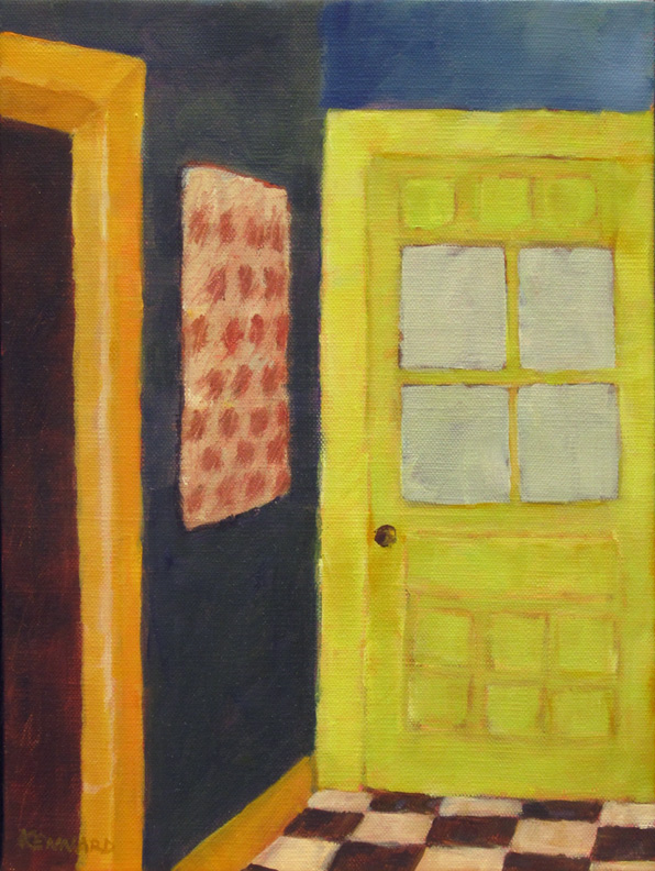 Entryway with Oscar's Art